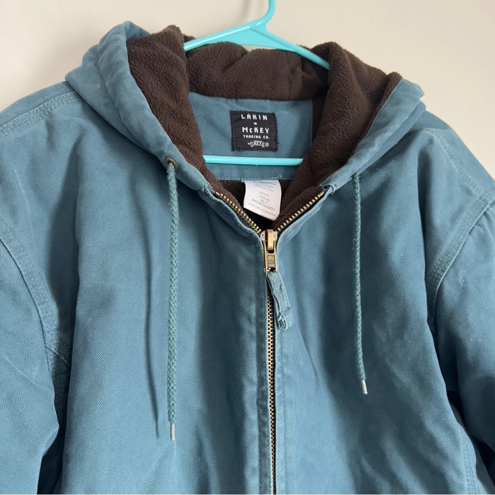 Teal Hooded Coat
